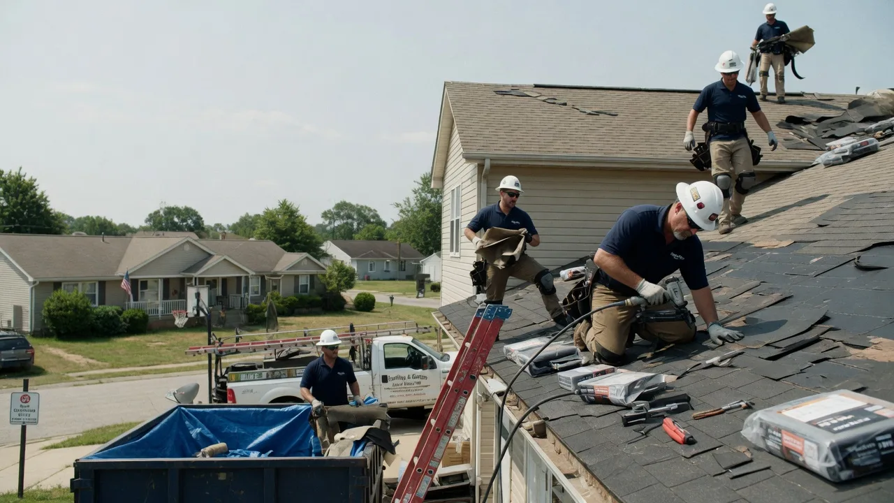 Roof Replacement in Maeystown, IL near me